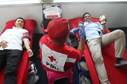 Wujudkan Kepedulian di Hari Palang Merah Internasional,  Cermati Fintech Group Gelar Aksi Donor Darah