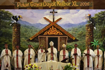 Misa syukur Pekan Gawai Dayak 2026