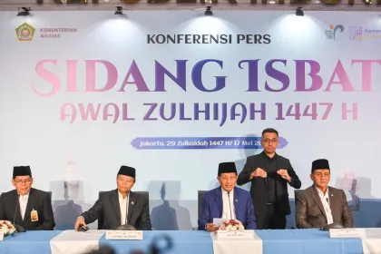 Pemerintah tetapkan 1 Zulhijah 1447 H pada 18 Mei 2026