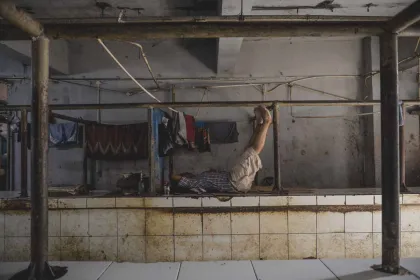 Aksi Mogok Pedagang Daging Terjadi di Pasar Kosambi