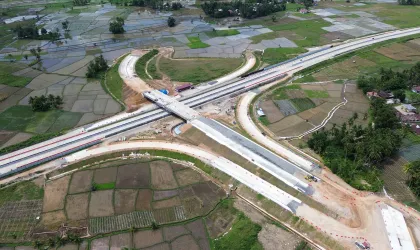 Proyek Tol Padang–Sicincin di Lubuk Alung Terus Dipacu