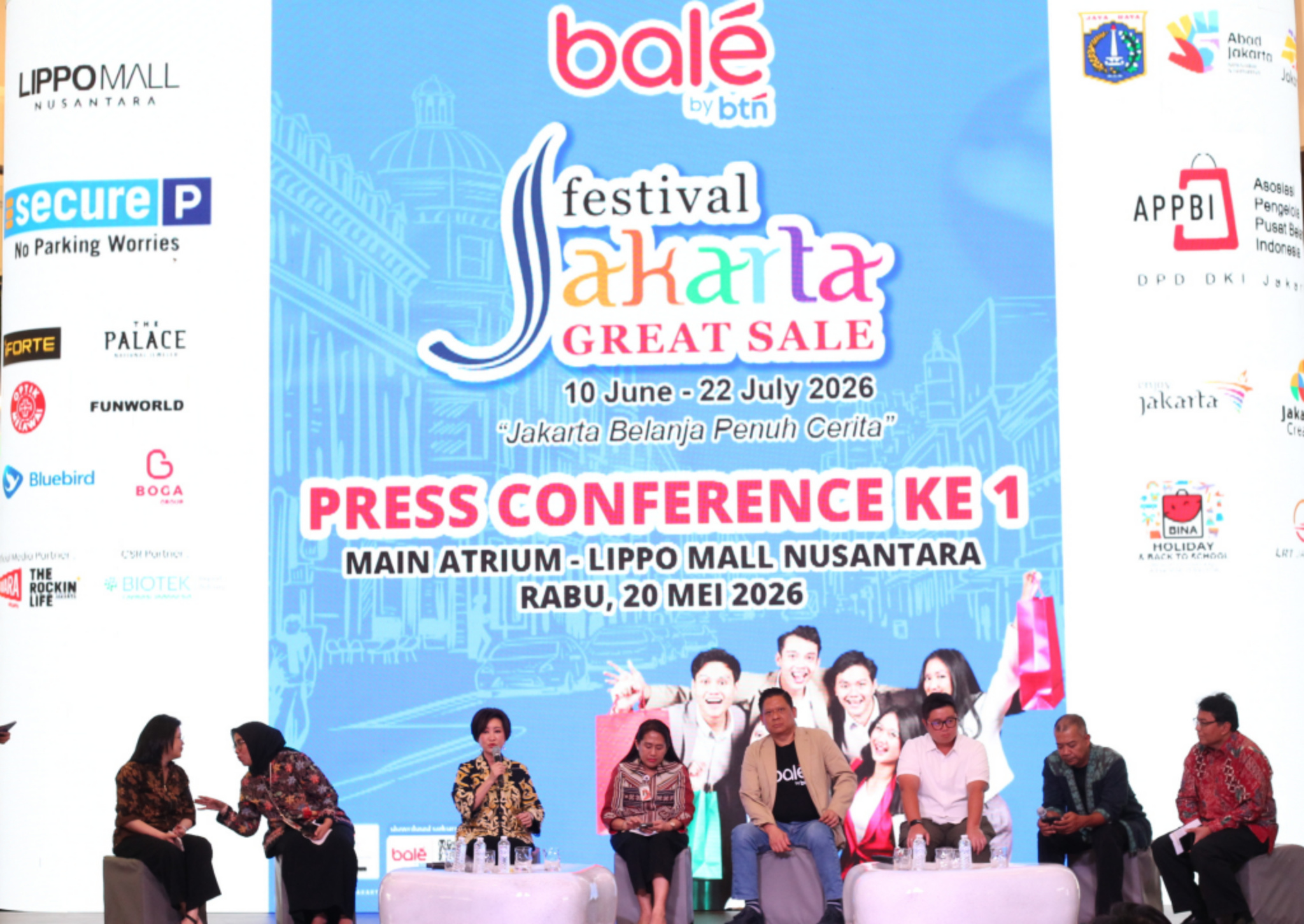 Festival Jakarta Great Sale Sambut HUT Jakarta