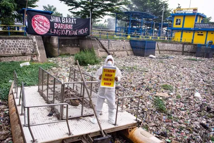 Aksi Kampanye Hari DAS Citarum 2026 Desak Perbaikan Nyata Sungai Citarum