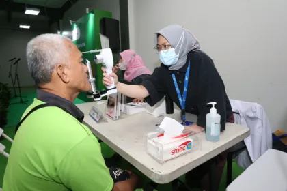 Cek Kesehatan Gratis Mitra Gojek bersama Kementerian Kesehatan