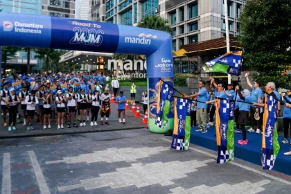 Bank Mandiri Bawa Semangat "More Than a Race" Lewat Livin Jakarta Run Road to MJM 2026