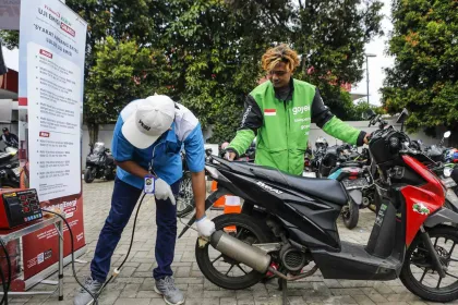 Uji Emisi Gratis untuk Kendaraan Roda Dua dan Empat