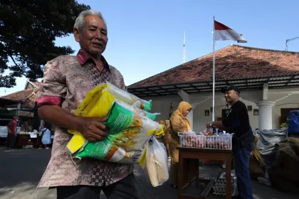 Gerakan Pangan Murah di Kota Kediri