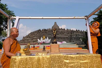 Borobudur Bersiap Sambut 23 Ribu Penganut Buddha pada Puncak Waisak 2026