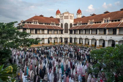 Shalat Idul Adha 1447 H di Lawang Sewu Semarang
