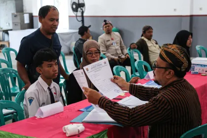 Berita Foto : Pendaftaran SMPB di Jateng