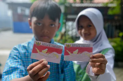 Berita Foto : Jemput bola layanan pembuatan KIA di Tangerang Selatan