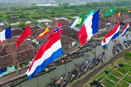 Berita Foto : Warga Pasuruan Rayakan Semarak Piala Dunia 2026