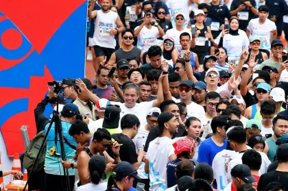 Berita Foto : Guncang Jakarta, 45.000 Pelari Sukseskan BTN Jakarta International Marathon 2026, Perkuat Posisi Indonesia di Peta Sport Tourism Dunia
