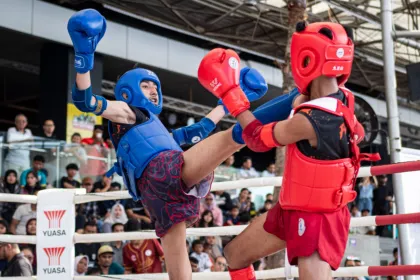 Berita Foto : Kejuaraan Jakarta Muaythai Extravaganza 3.0