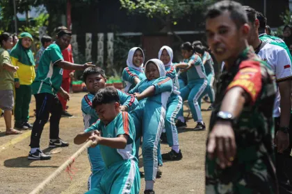 Berita Foto : Festival Permainan Tradisional Jadi Sarana Edukasi dan Pelestarian Budaya bagi Pelajar
