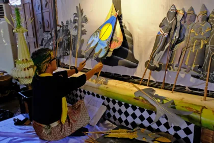 Berita Foto : Wayang Relief Resmi Diluncurkan di Borobudur