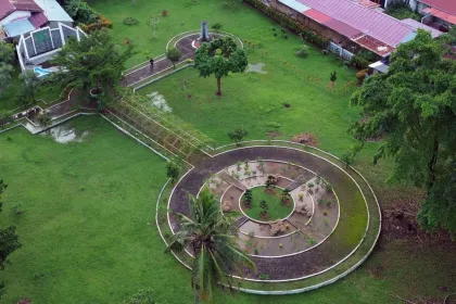 Berita Foto : Penataan situs benteng kerajaan aru di Deli Serdang