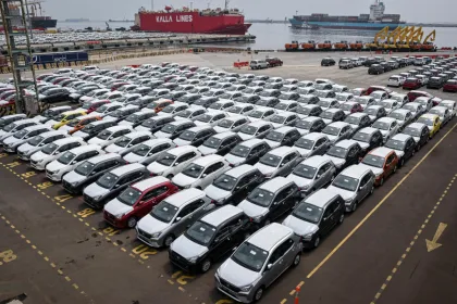 Berita Foto : Ekspor mobil produksi dalam negeri meningkat