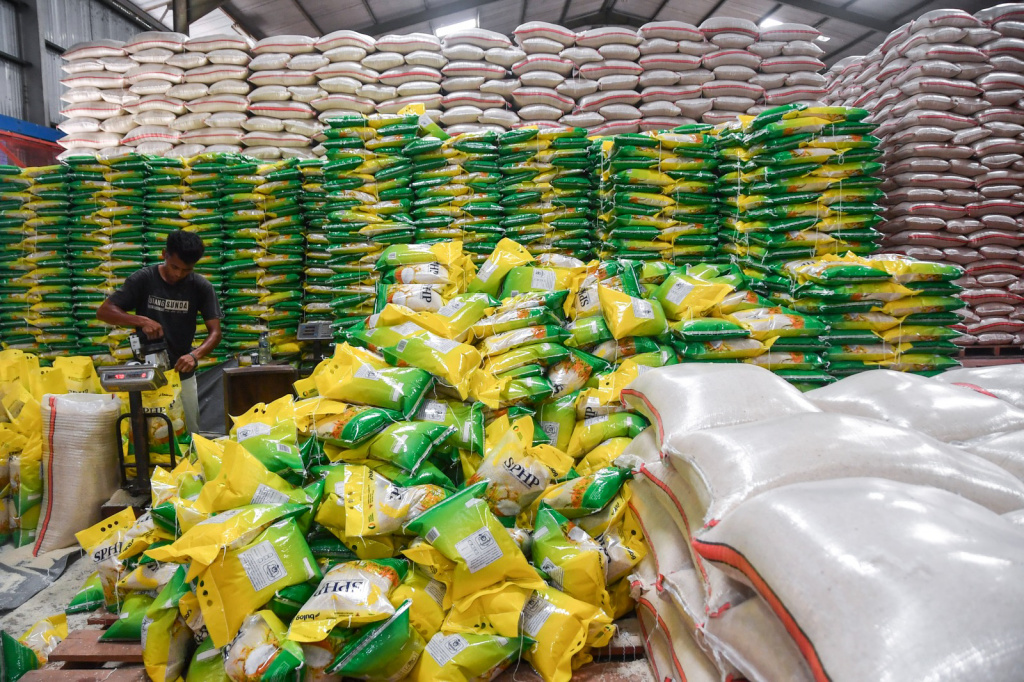 Indonesia produksi beras tertinggi di Asia Tenggara