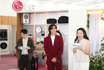 Berita Foto : LG Tawarkan Pengalaman LG K House bersama Choi Minho