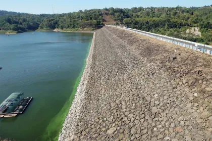 Berita Foto : Waduk Wonorejo Pastikan Pasokan Air Baku dan Irigasi Selama Musim Kemarau