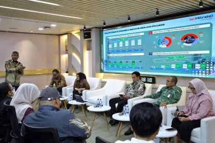 Berita Foto : Mitratel Konsisten Bagikan Dividen, Payout Ratio Capai 98% dari Laba Bersih