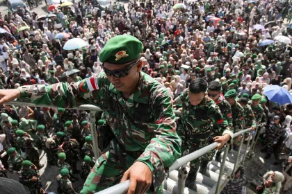 Berita Foto : Keberangkatan Satgas Pamtas RI–PNG ke Papua Selatan