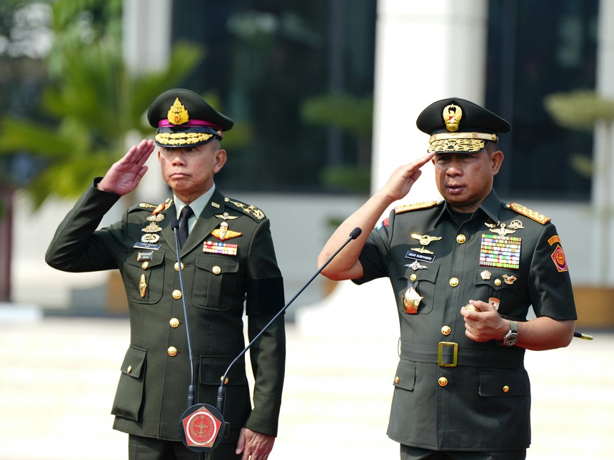 Panglima TNI Perkuat Kerja Sama Strategis dengan Panglima Angkatan Bersenjata Kerajaan Thailand.