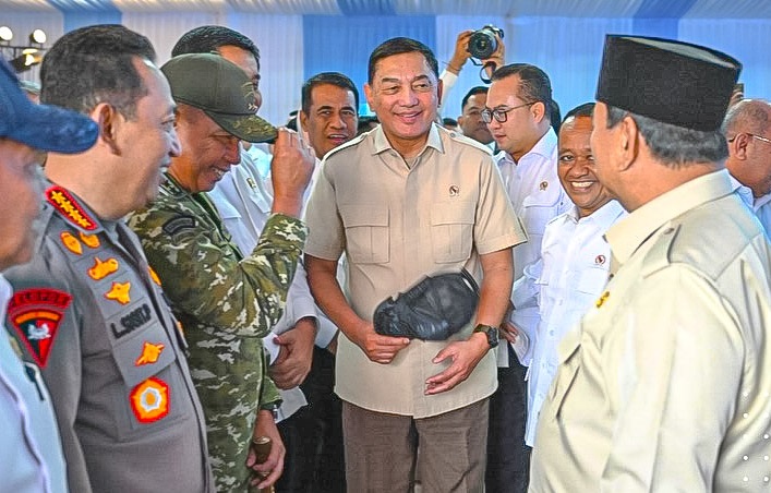 Berita Foto : Panglima TNI Hadiri Peluncuran Biodiesel B50, Dukung Penguatan Kemandirian Energi Nasional.