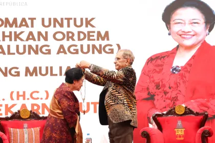 Megawati Soekarnoputri terima penghargaan dari Timor Leste