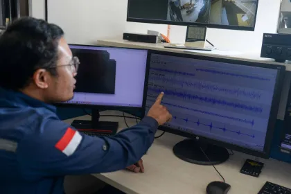 Pemantauan Aktivitas Gunung Anak Krakatau