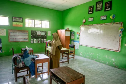 Berita Foto : Hanya Terima Satu Siswa Baru, Disdikbud Boyolali Kaji Penggabungan Sekolah Kekurangan Murid