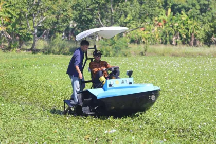 Inovasi Traktor Perahu Listrik ITS Gunakan Motor Listrik untuk Dukung Pertanian Modern