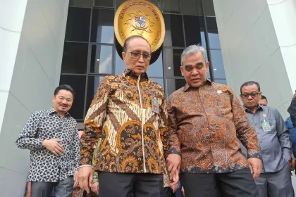 Berita Foto : Kunjungan Ketua MPR ke Mahkamah Agung dalam Rangka Silaturahmi Kelembagaan