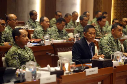 Komisi I DPR RI Gelar Rapat Kerja Bersama Wakil Menteri Pertahanan