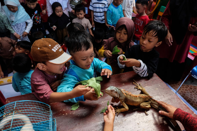 Foto: Kegiatan Edukasi Pengenalan Satwa