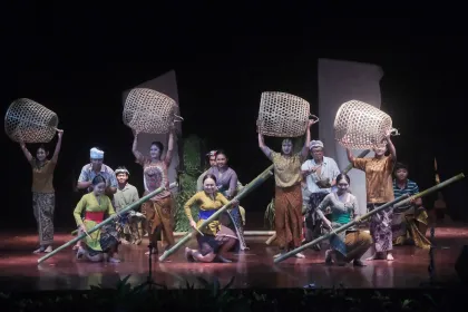 Berita Foto : Lomba teater modern Festival Seni Bali Jani 2026