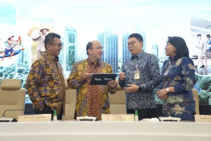 Berita Foto : Dukung Agenda Pembangunan Nasional, Bank Mandiri Catat Laba Bersih Rp30,4 Triliun