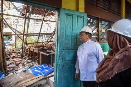 Gubernur DKI Jakarta Pantau Kondisi SDN Kebayoran Lama Selatan 09