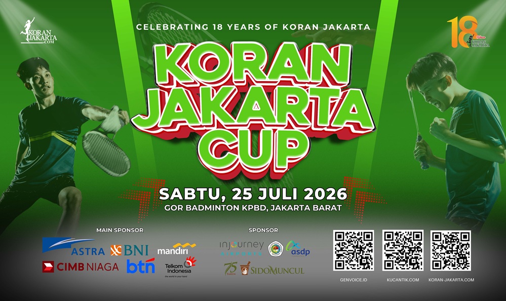 Pertandingan Bulu Tangkis Koran Jakarta Cup tahun 2026
