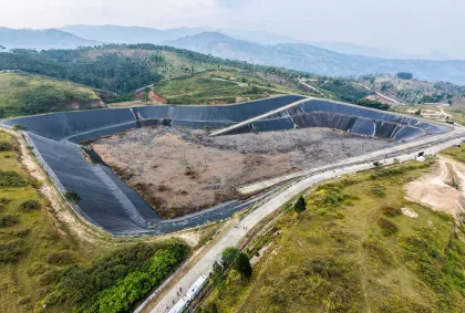 Berita Foto : PSEL Legok Nangka Mulai Dibangun, Ditargetkan Beroperasi pada 2029