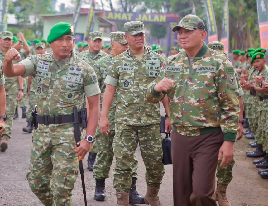 Wakil Panglima TNI Tinjau Yon TP di Jawa Barat, Pastikan ...