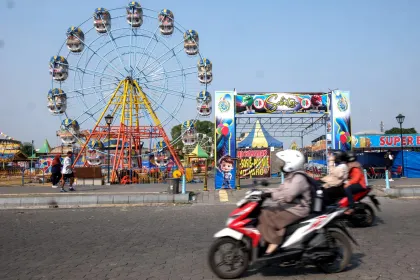 Persiapan Sekaten di Solo