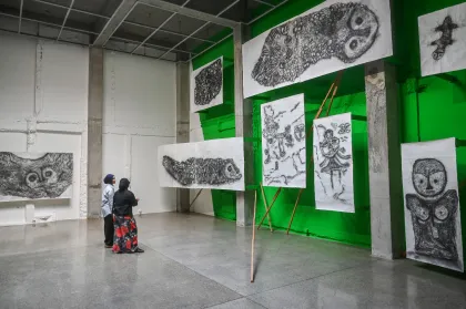 Berita Foto : Pameran seni Lagu Lalu Lalu