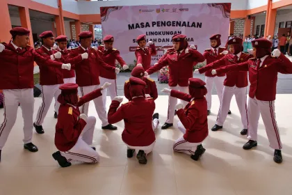 Berita Foto : Unjuk keterampilan siswa Sekolah Rakyat Wonosobo