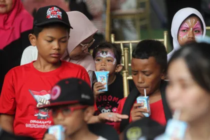 Peluncuran Susu Tango Kido Susu Full Cream Fresh Milk