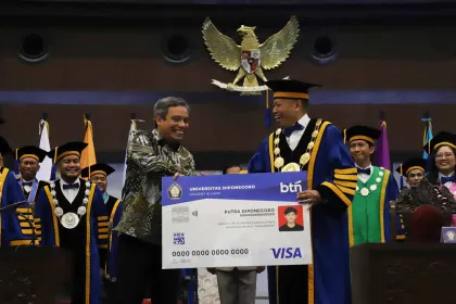 Berita Foto : Dorong Transformasi Digital Kampus, BTN Bersama Danantara Hadirkan KTM Co-Branding bagi 17.000 Mahasiswa Baru Undip