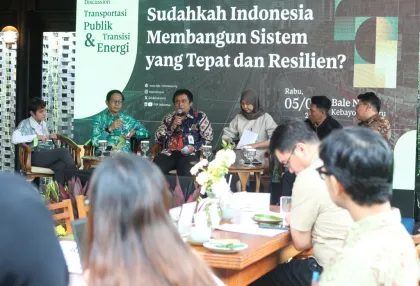 Berita Foto : Krisis Energi Jadi Momentum, ITDP Indonesia Dorong Percepatan Reformasi Transportasi Publik dan Elektrifikasi Bus