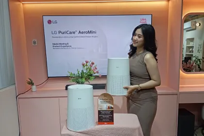 Berita Foto : LG Luncurkan PuriCare AeroMini, Pembersih Udara Ringkas untuk Berbagai Ruangan