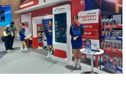 Berita Foto : Pertamina Lubricants Hadirkan Produk Pelumas Otomotif Berkelas Dunia di Ajang GIIAS 2026